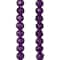Purple Glass Faceted Round Beads, 6mm by Bead Landing™